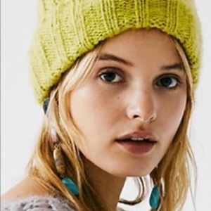 Free people knit beanie NWOT